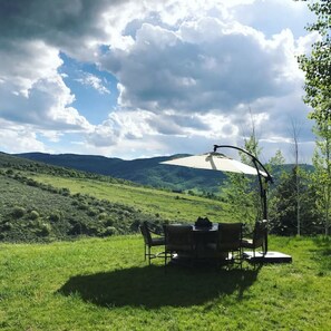 Restauration en plein air