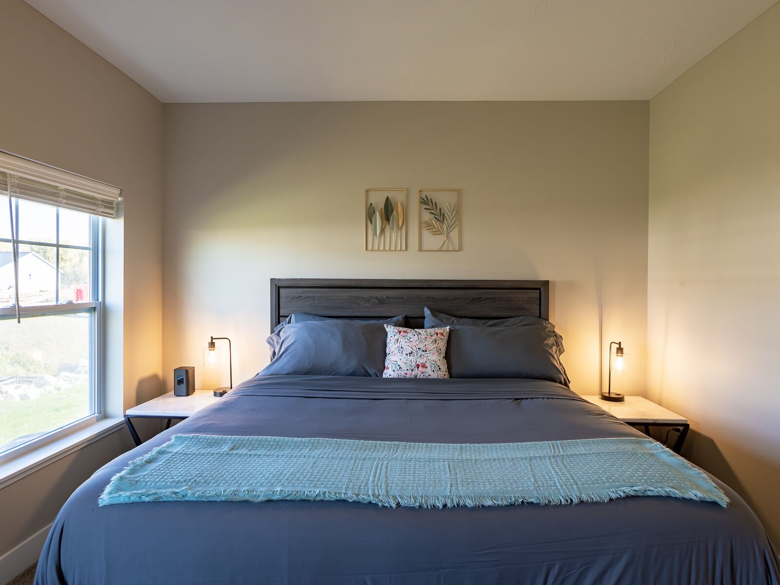 Luxury Condo | Memory foam beds, individually decorated, individually furnished, desk