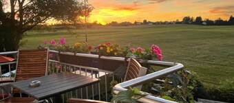 Vacation apartment with an unobstructed view of the countryside
