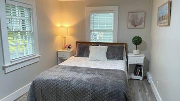 1 bedroom, iron/ironing board, bed sheets