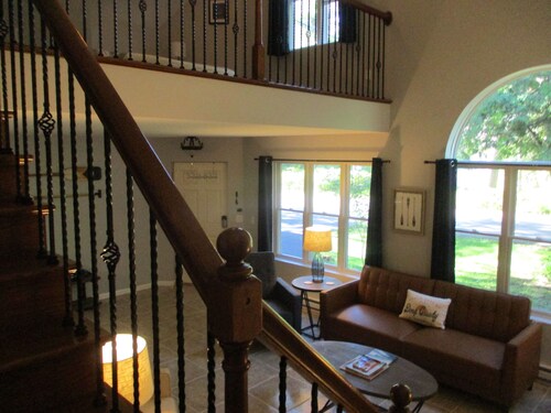 Quiet and secluded yet walking distance to the beach and Ephraim town center!