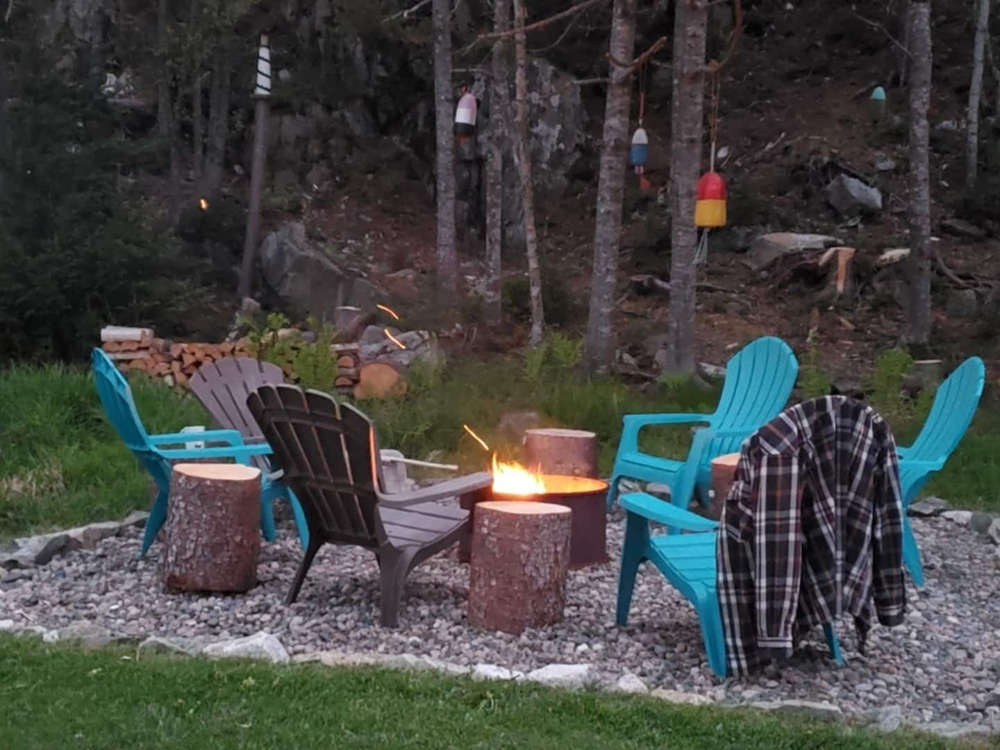 Enceinte de l’hébergement