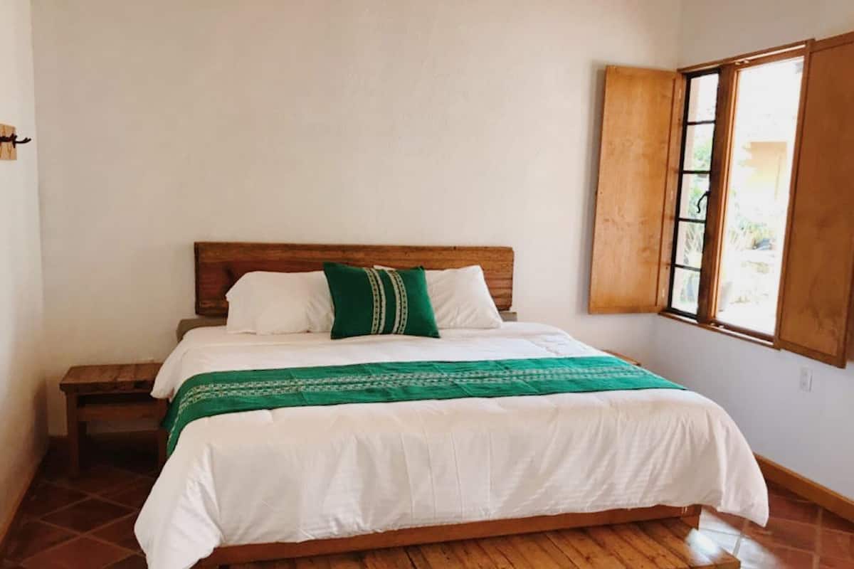 Premium bedding, down duvets, memory-foam beds, individually decorated