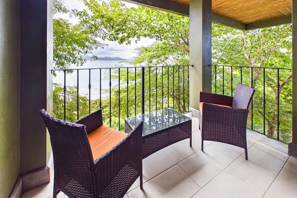 Ocean view from the balcony