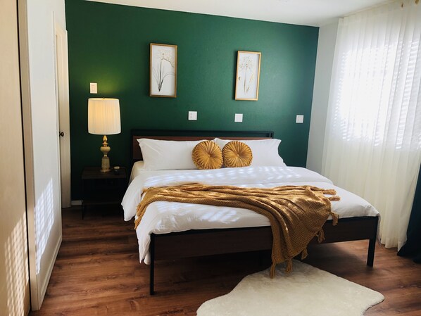 1 bedroom, desk, iron/ironing board, free WiFi