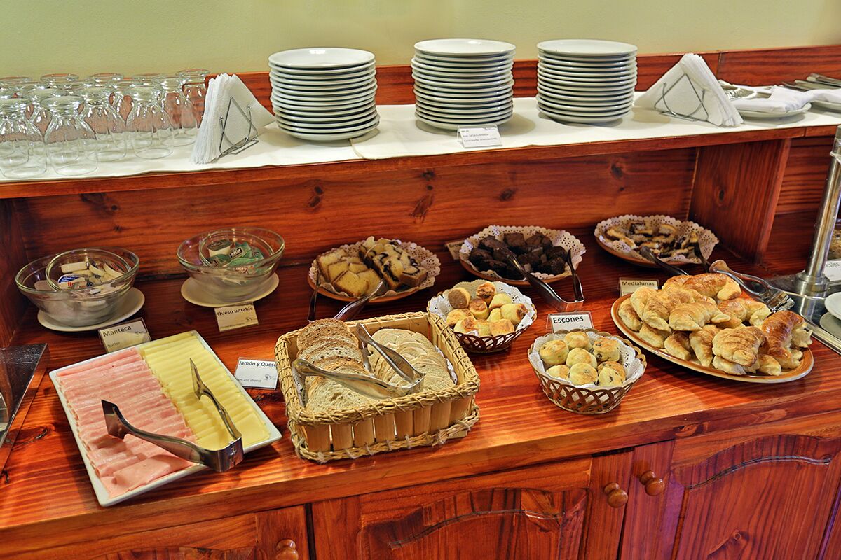 Desayuno buffet incluido todos los días 