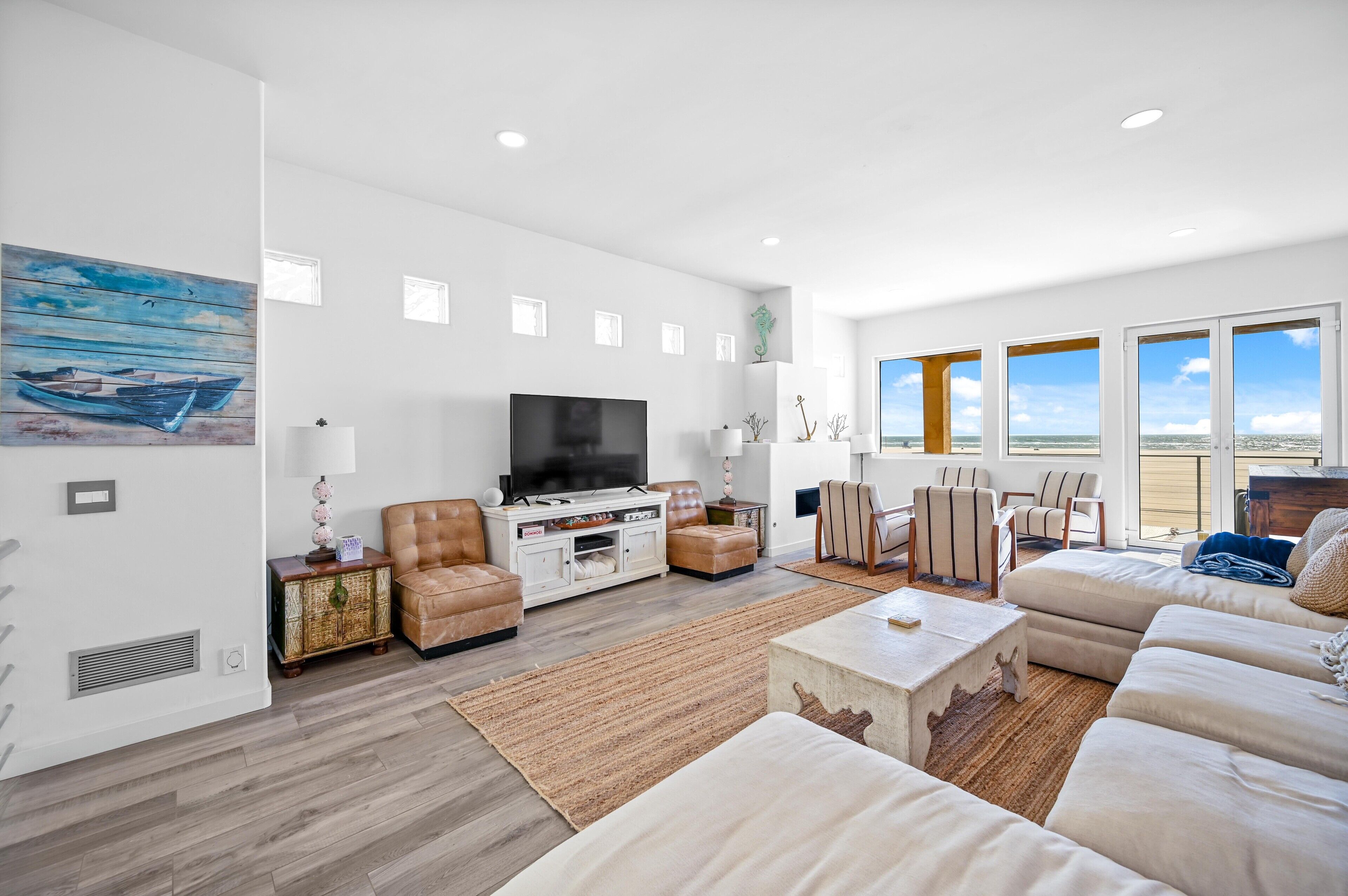 Santa Monica Beach Front Modern Home--Walk to SM Pier and 3rd St. Promenade--