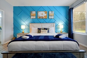 5 chambres, fer et planche à repasser, lit parapluie, Wi-Fi gratuit