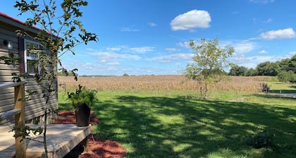 Cozy 12x24’ big charm small house on 350 acre grain beef farm near Mammoth Cave!