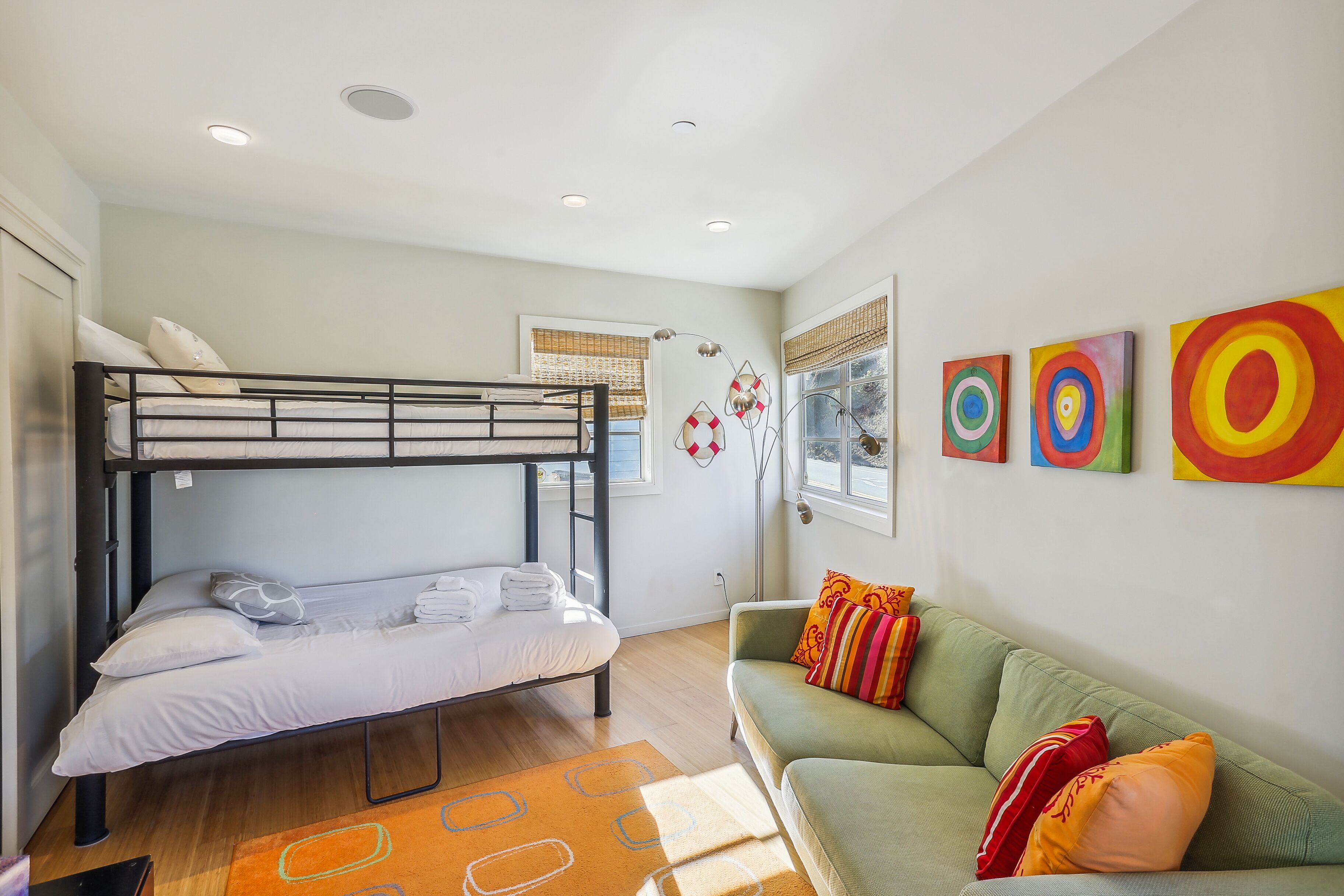 Luxury Oceanside Dream Beach House right at the Capitola Wharf steps to the sand.