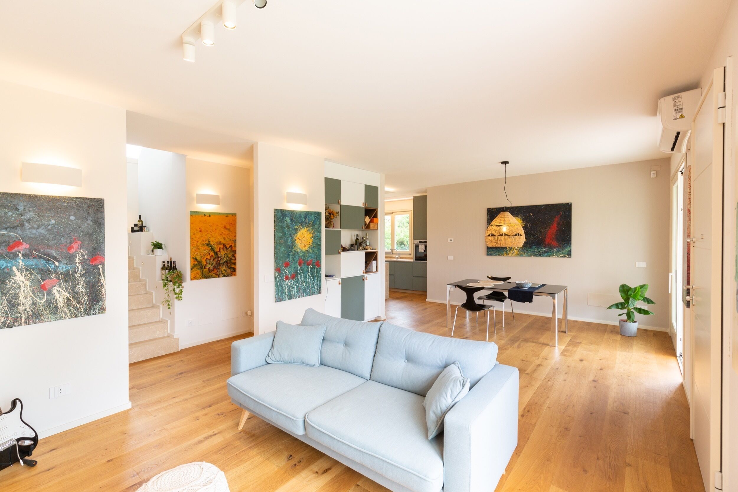 New prestigious house with newly built garden