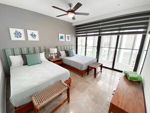 2 habitaciones y caja de seguridad en la habitación 