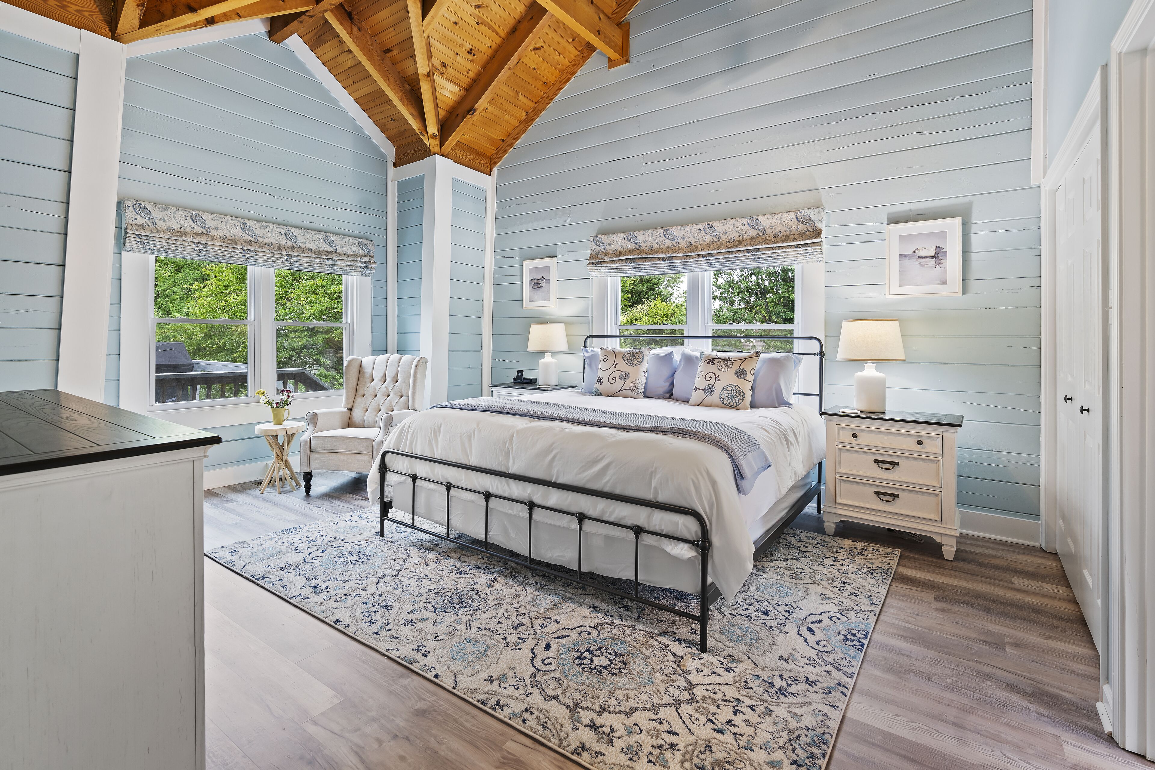 Freshly Renovated Spacious Waterfront home with Private Dock. Great Location.