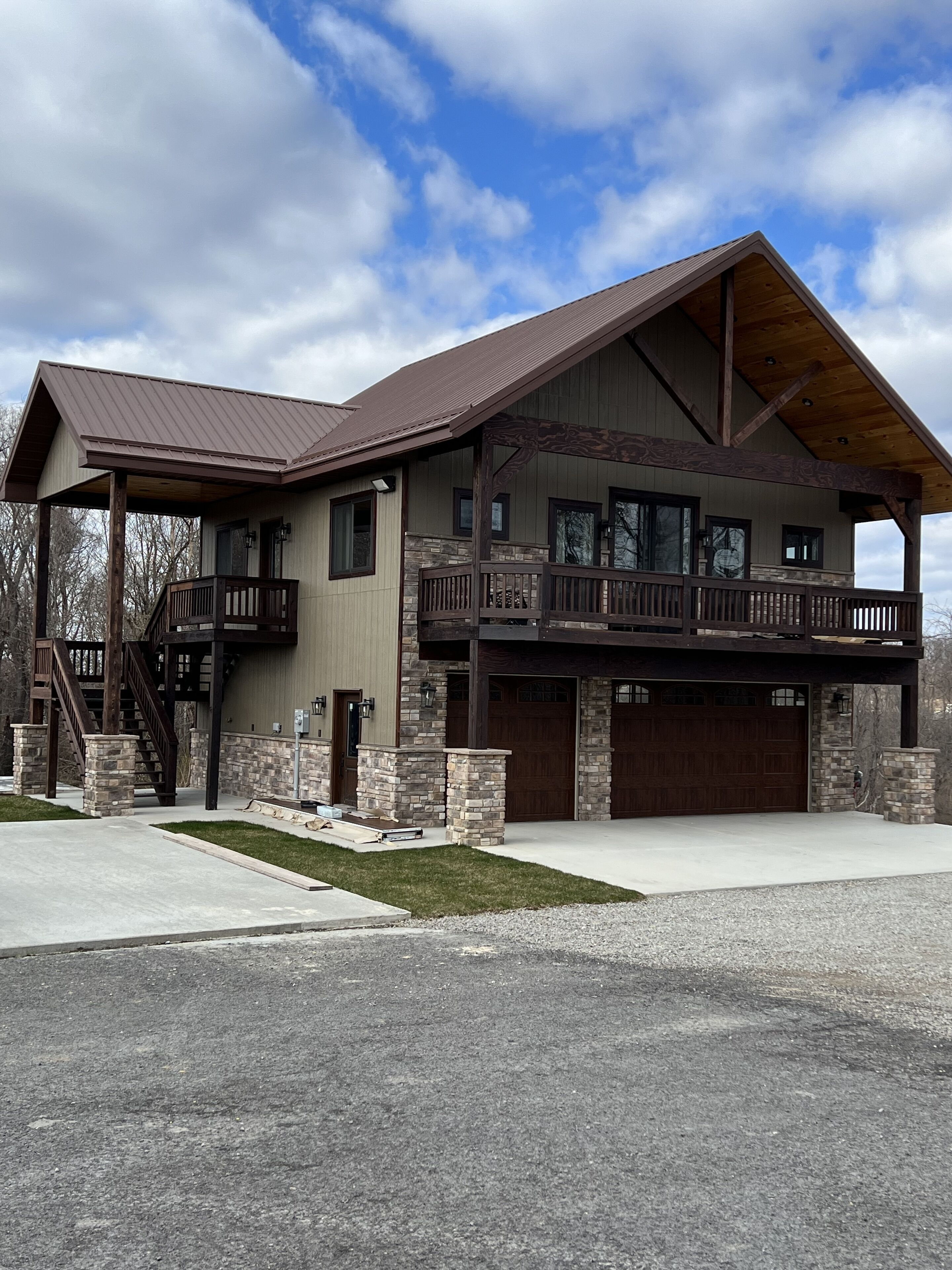 Hideaway On A Hill. The name says it all. It’s a cozy apartment with great views