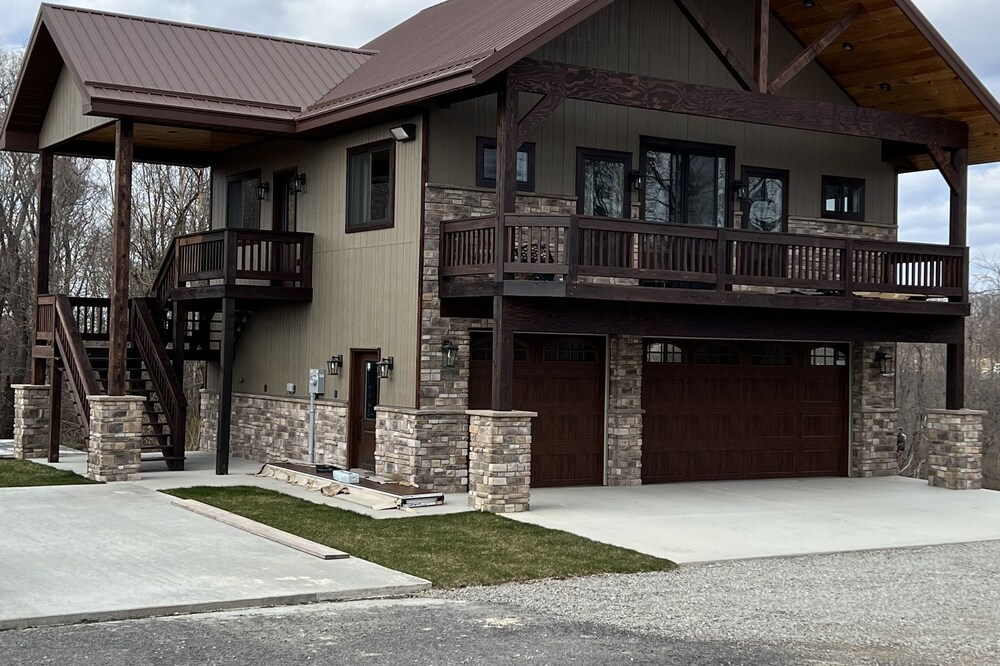 Hideaway On A Hill. The name says it all. It’s a cozy apartment with great views