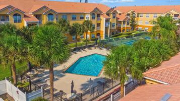 公寓客房, 1 間臥室 | 游泳池 | 室外游泳池