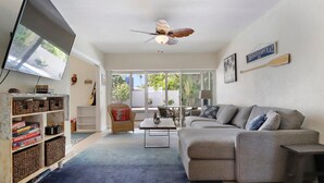 House, 3 Bedrooms | Living room - Belle Point by Sandy Beach Vacations (St. Pete Beach)
