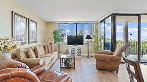 Condo, 2 Bedrooms | Living room - Bahia Del Mar by Sandy Beach Vacation Rentals (St. Petersburg)