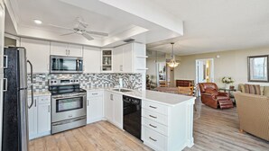 Condo, 2 Bedrooms | Private kitchen | Oven, dishwasher, dining tables - Bahia Del Mar by Sandy Beach Vacation Rentals (St. Petersburg)