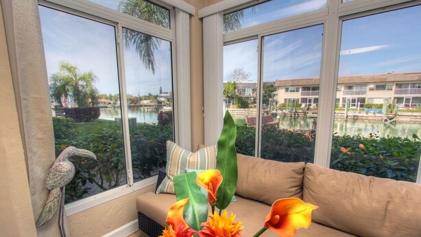 Condo, 1 Bedroom | Living room - Pointe Capri by Sandy Beach Vacations (Treasure Island)