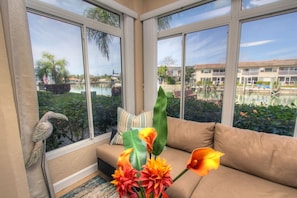 Condo, 1 Bedroom | Living room