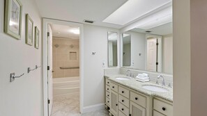 Bathroom - Ocean Sands 1107 by Sandy Beach Vacations (Madeira Beach)
