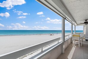 Balcony - Redington Towers 3F by Sandy Beach Vacations (Redington Shores)