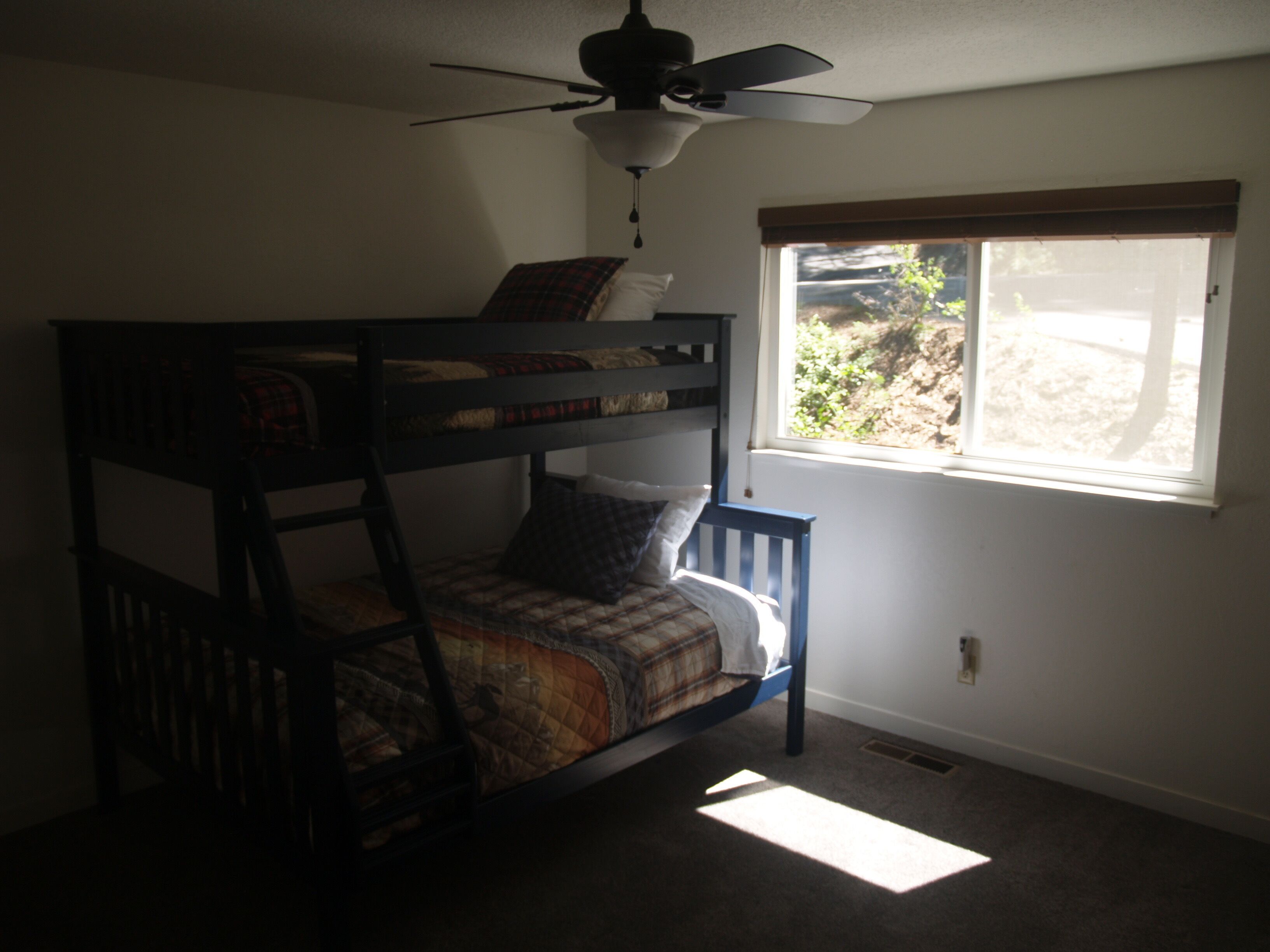 Cozy cabin in the woods. 