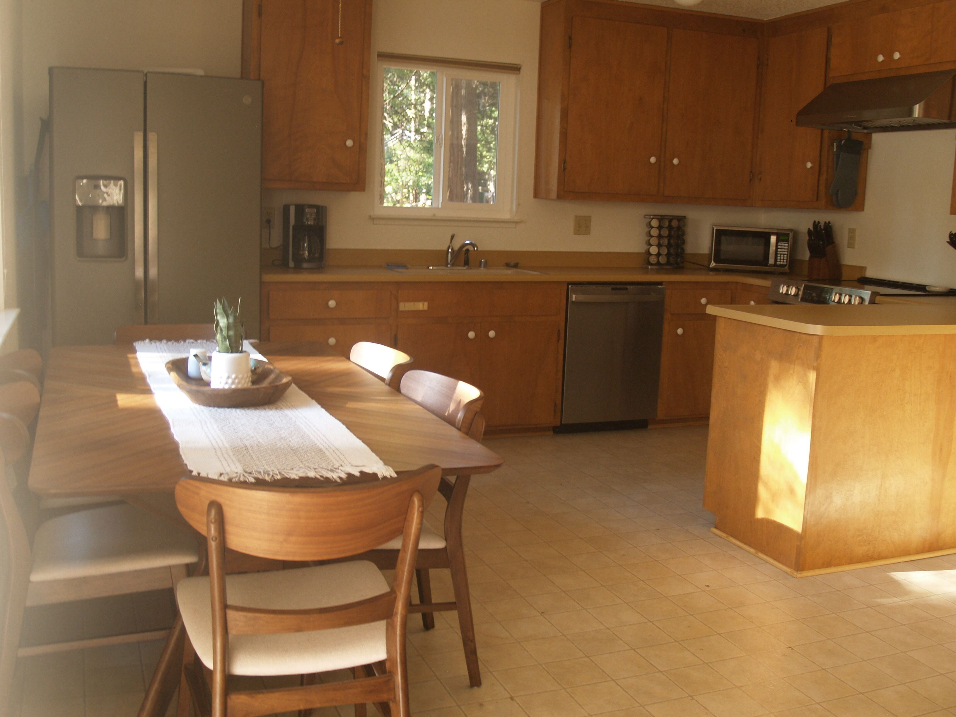 Cozy cabin in the woods. 