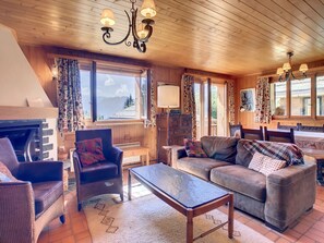 تلفزيون، مدفأة