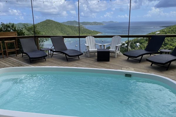 View from the pool