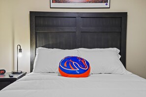 3 slaapkamers, een kluis op de kamer, een strijkplank/strijkijzer