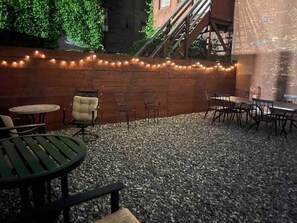 Restauration en plein air