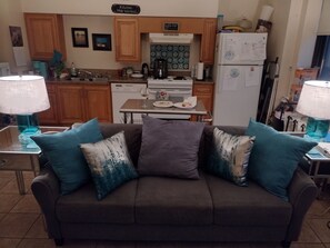 Smart TV, fireplace, printers