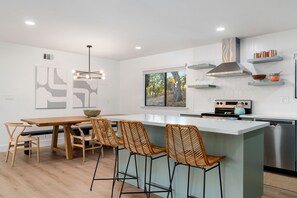 Fridge, microwave, oven, stovetop - Mid Century Modern Escape 4 Br w/ Pool - 1.7 acres (Loomis)