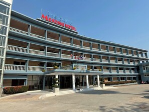 Fachada de la propiedad