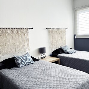 2 bedrooms, desk, iron/ironing board, free WiFi