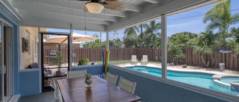 Outdoor dining