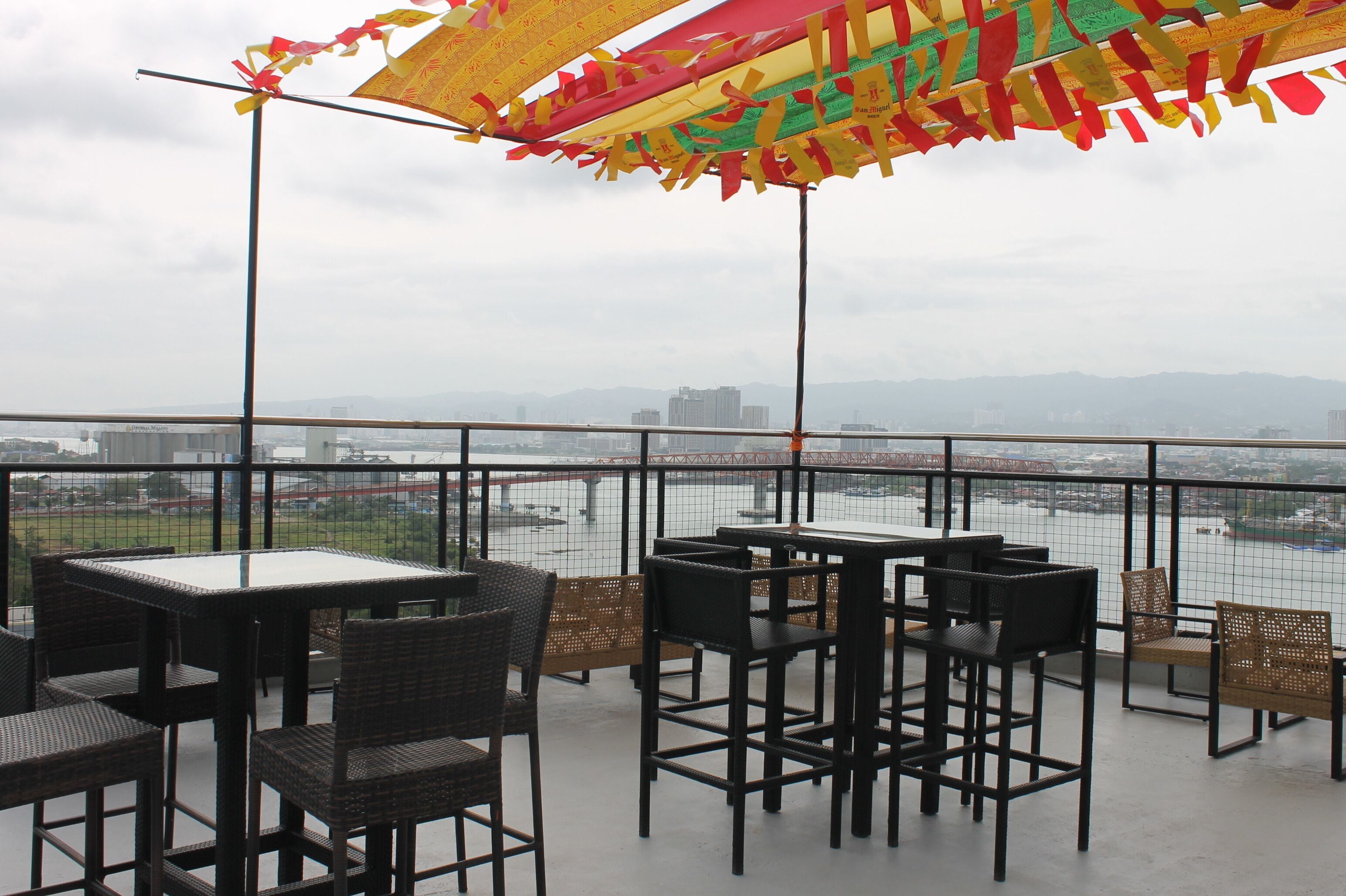 Ocean views, open daily