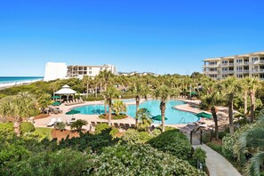 Una piscina climatizada