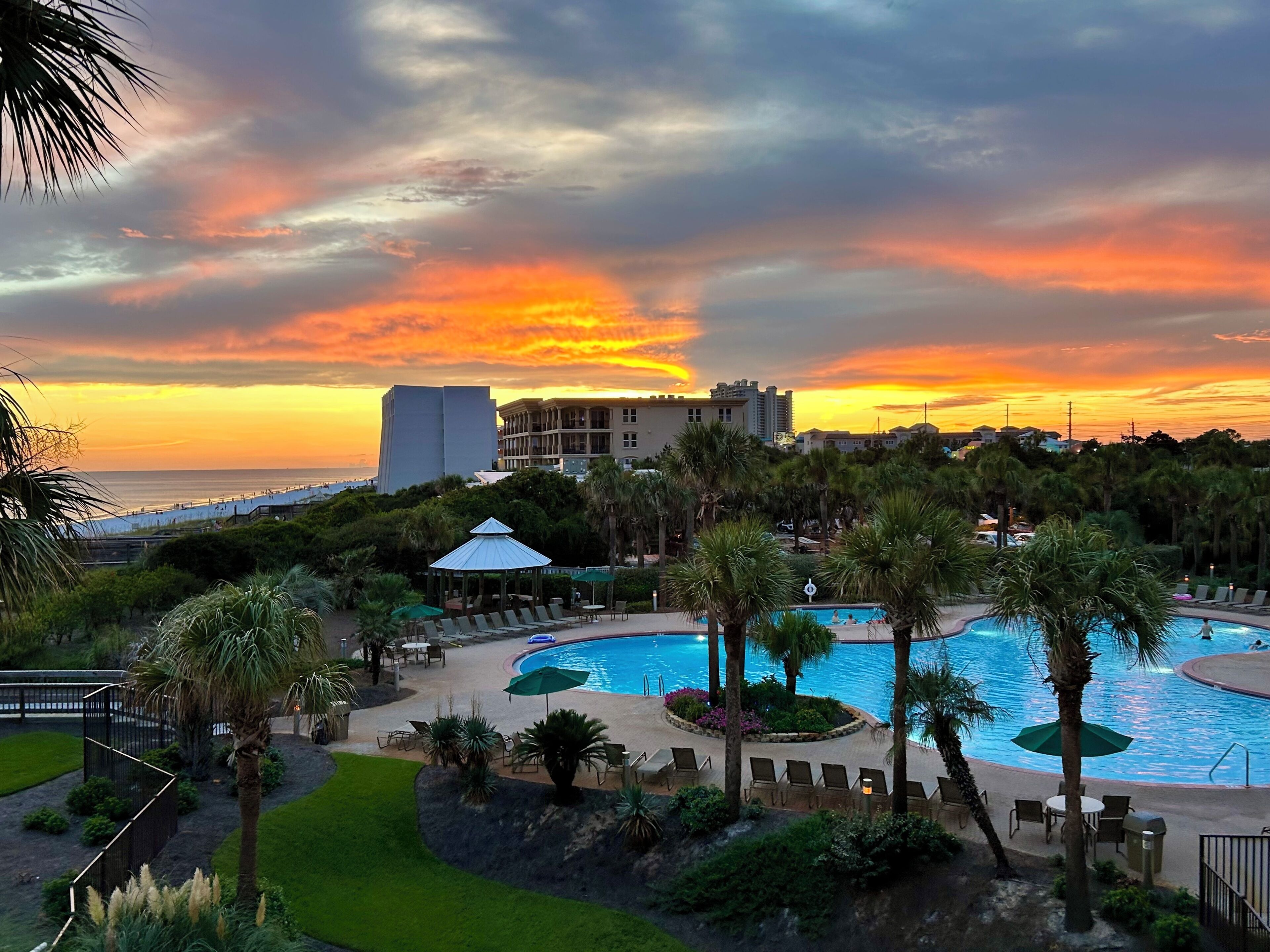 Et oppvarmet basseng