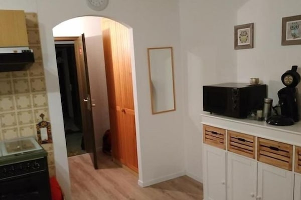 Appartement mit Terrasse-Wohn-/Schlafraum