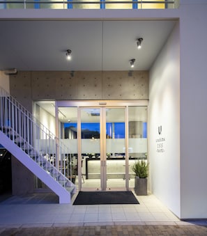 Façade de l’hébergement