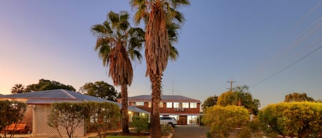 Front of property – evening/night