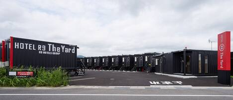 Voorkant van accommodatie