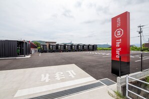 Façade de l’hébergement