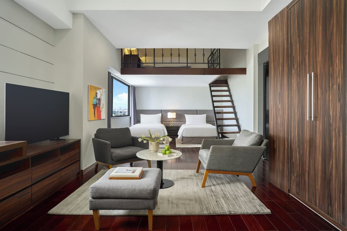 Studio Loft | Vue sur la ville