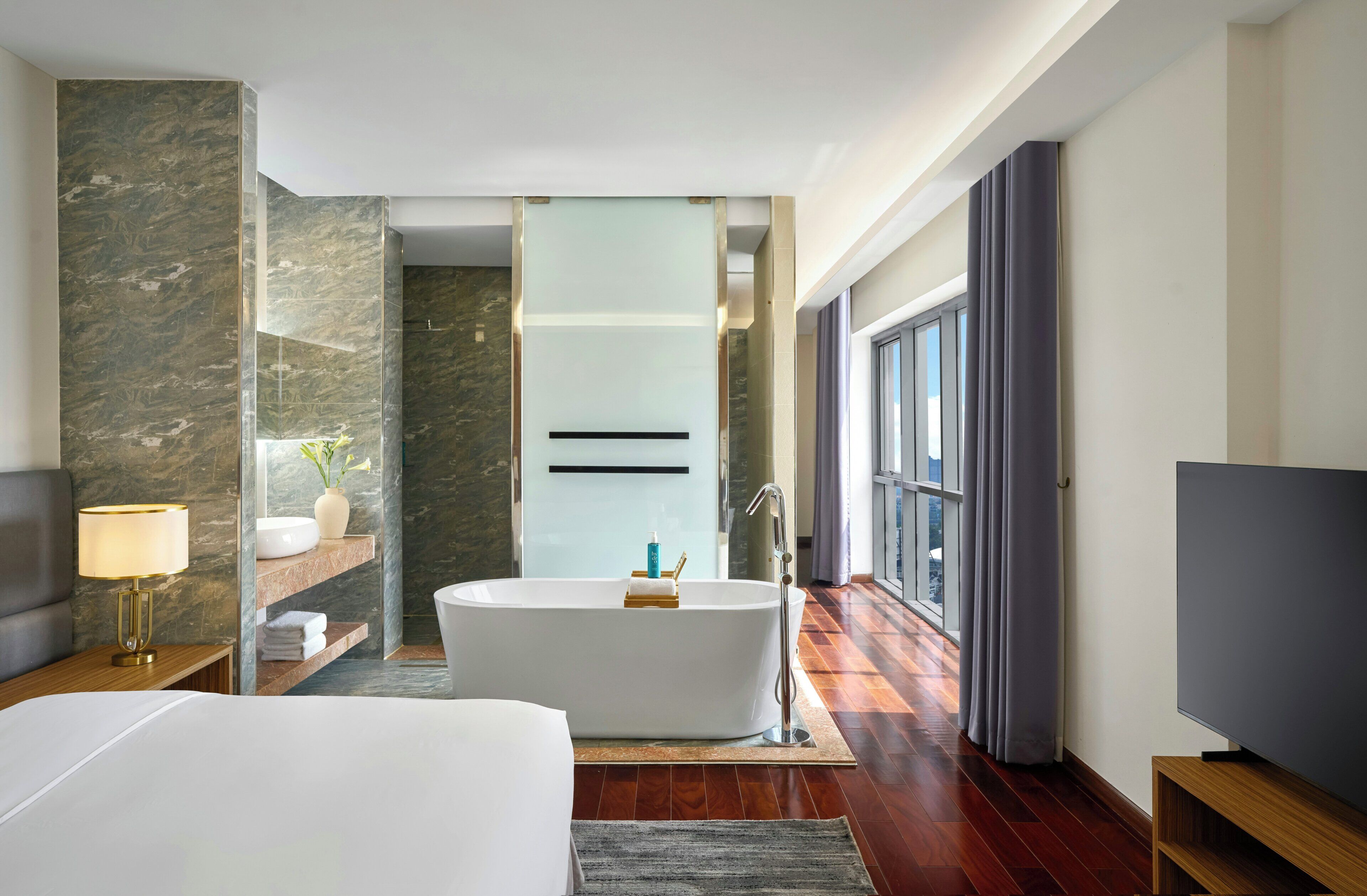 In-room safe, desk, laptop workspace, free cribs/infant beds