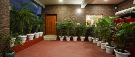 Entrada de la propiedad