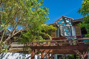 Fachada de la propiedad